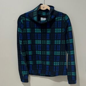 Dudley Stephens Green and Navy Fleece